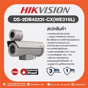 Product DS-2DB4223I-CX(WE316L)