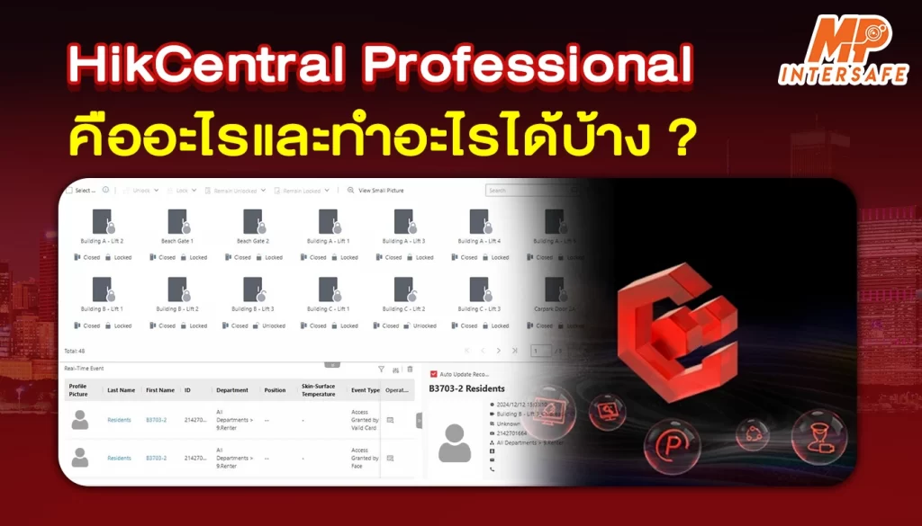 HikCentral Professional คืออะไร? และทำอะไรได้บ้าง?